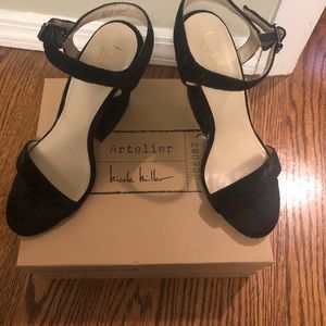 Nicole Miller strappy sandals